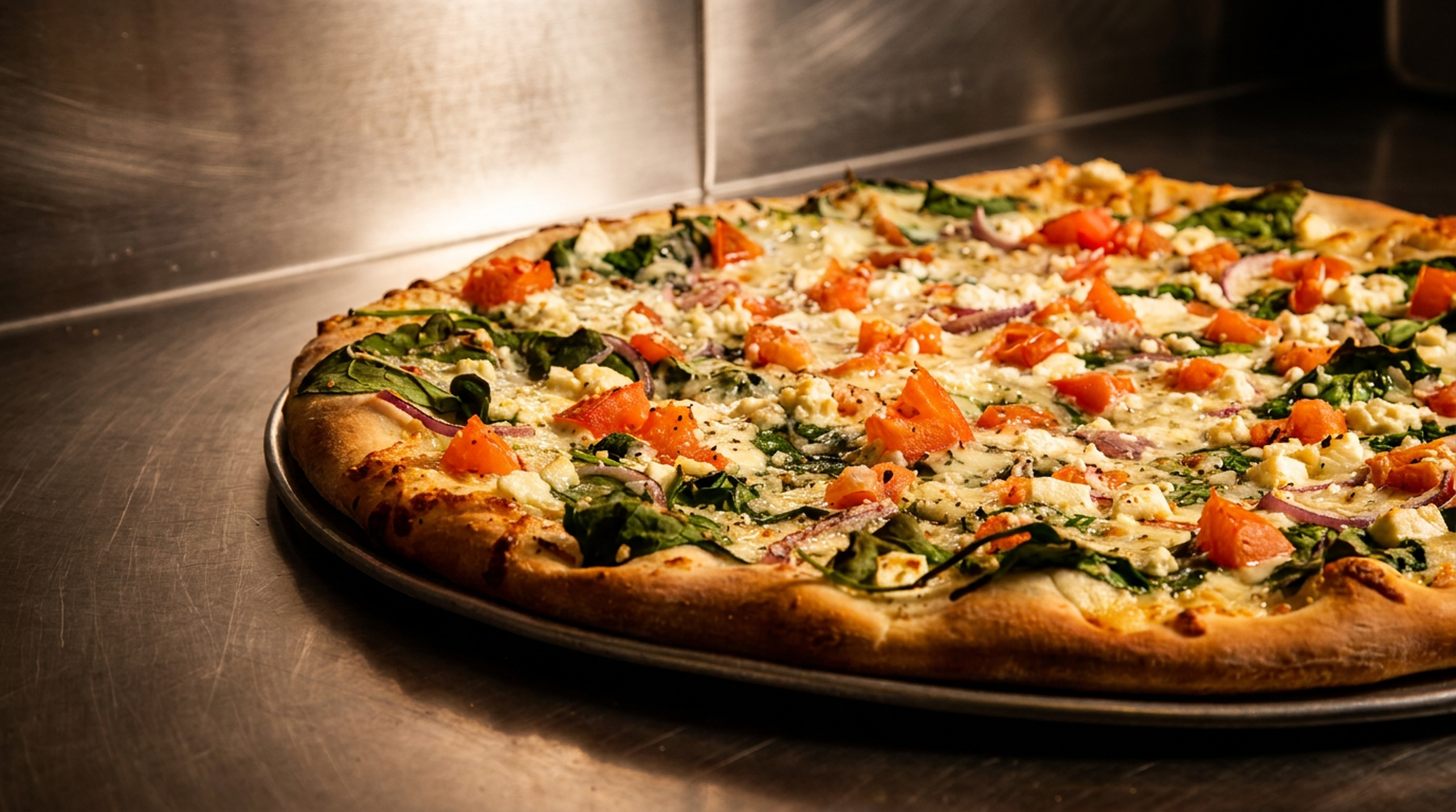 Vegan pizza on the menu
