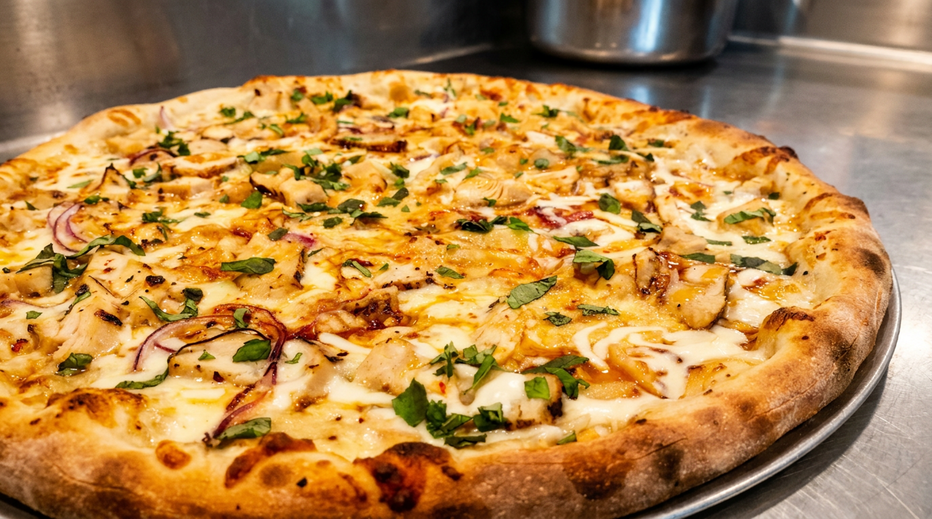 Gluten-free crust, dedicated oven