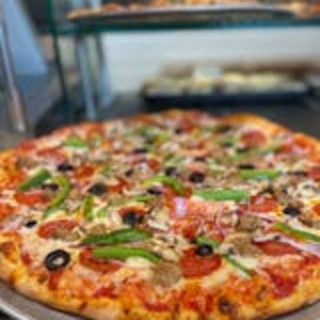 The Empire House Special Gluten Free Pizza.