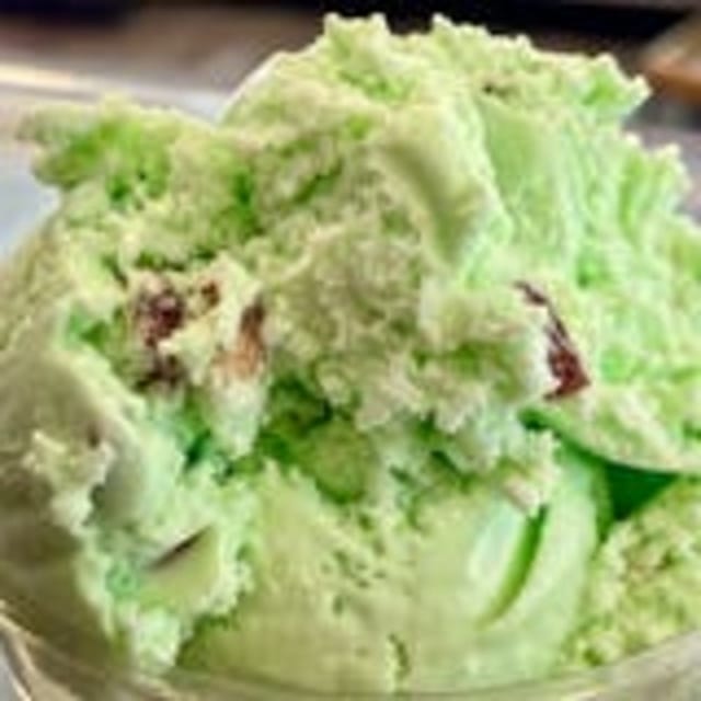 Pistachio Ice Cream.